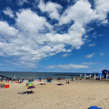 Lägenhet Gold Horizon Solny Z Klimatyzacja I Garazem Kołobrzeg